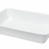 Küchenprofi Auflaufform 35x24cm weiß^ Auflaufformen