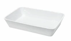 Küchenprofi Auflaufform 35x24cm weiß^ Auflaufformen