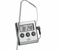 Küchenprofi Bratenthermometer silberfarben^ Küchenzubehör