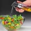 Essig & Ölflaschen>Küchenprofi Essig- Ölspender 95ml schwarzsilberfarbentransparent