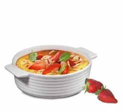 Küchenprofi Gratinform 24cm weiß^ Auflaufformen