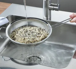 Küchenprofi Küchensieb 24cm silberfarben^ Küchenzubehör