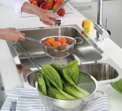 Küchenprofi Küchensieb 22cm silberfarben^ Küchenzubehör