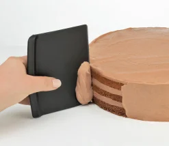 Backzubehör>Küchenprofi Teigschaber 15cm weißrotschwarz