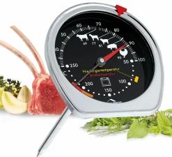 Küchenzubehör>Küchenprofi Thermometer 7,5cm silberfarbenschwarz