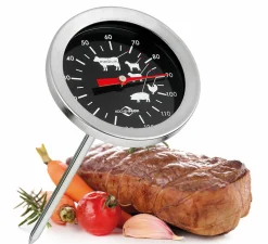 Küchenzubehör>Küchenprofi Thermometer 5,5cm silberfarbenschwarz