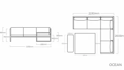 KETTLER Casual Dining Eckset grau^ Gartentischgruppen