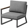 Lounge Sessel>KETTLER Endteil links grau