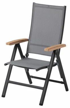 KETTLER Multipositionssessel grau^ Gartensessel