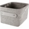 Badzubehör|Badaccessoires>Kleine Wolke Aufbewahrungskorb grau