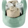Badzubehör|Badaccessoires>Kleine Wolke Aufbewahrungskorb blau