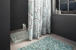 Kleine Wolke Badteppich blau^ Badteppiche