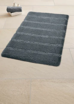Kleine Wolke Badteppich grau^ Badteppiche
