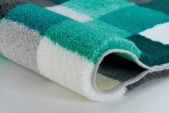 Kleine Wolke Badteppich grün^ Badteppiche