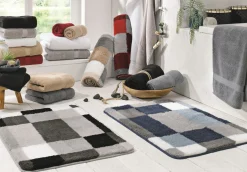 Badteppiche>Kleine Wolke Badteppich grau