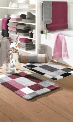 Kleine Wolke Badteppich grau^ Badteppiche