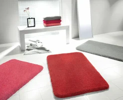 Kleine Wolke Badteppich rot^ Badteppiche