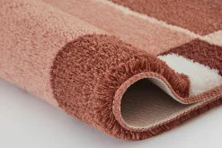 Badteppiche>Kleine Wolke Badteppich rot