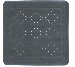 Kleine Wolke Duscheinlage grau^ Badzubehör|Badaccessoires