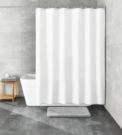 Badzubehör|Badaccessoires>Kleine Wolke Duschvorhang weiß