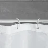 Badzubehör|Badaccessoires>Kleine Wolke Duschvorhang-Ringe weiß