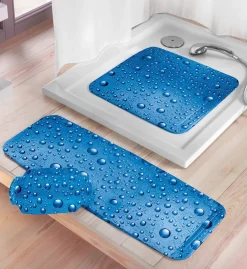 Kleine Wolke Nackenpolster blau^ Badzubehör|Badaccessoires