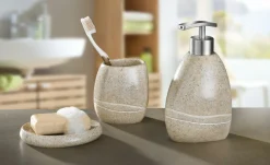 Kleine Wolke Seifenschale beige^ Badzubehör|Badaccessoires