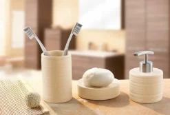 Kleine Wolke Seifenspender klein beige^ Badzubehör|Badaccessoires