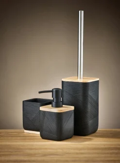 Badzubehör|Badaccessoires>Kleine Wolke Seifenspender schwarz