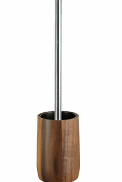 Badzubehör|Badaccessoires>Kleine Wolke WC-Bürsten-Halter braun