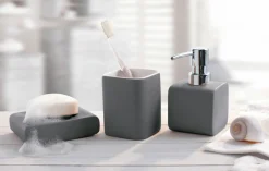 Badzubehör|Badaccessoires>Kleine Wolke Zahnputzbecher grau