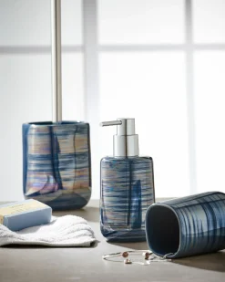 Badzubehör|Badaccessoires>Kleine Wolke Zahnputzbecher blau