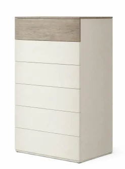 Kommode beigeweiß^ Betten