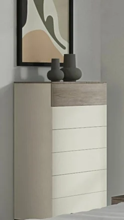 Kommode beigeweiß^ Betten