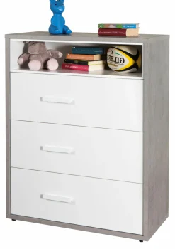 Komplettzimmer> Kommode klein weiß