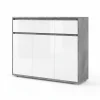 Kommoden & Sideboards|Kommoden> Kommode weißgrau