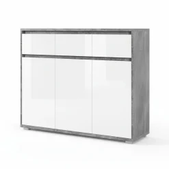 Kommoden & Sideboards|Kommoden> Kommode weißgrau