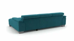 Sofas & Couches>Lascondo Eckgarnitur blau