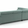 Sofas & Couches>Lascondo Eckgarnitur blau