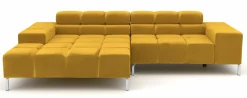 Lascondo Eckgarnitur gelbgoldfarben^ Sofas & Couches