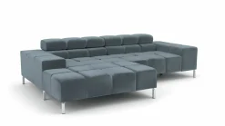 Lascondo Eckgarnitur grau^ Sofas & Couches