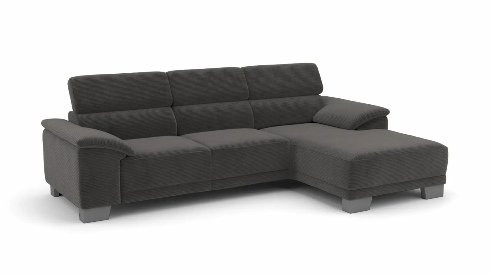 Lascondo Eckgarnitur grau^ Sofas & Couches