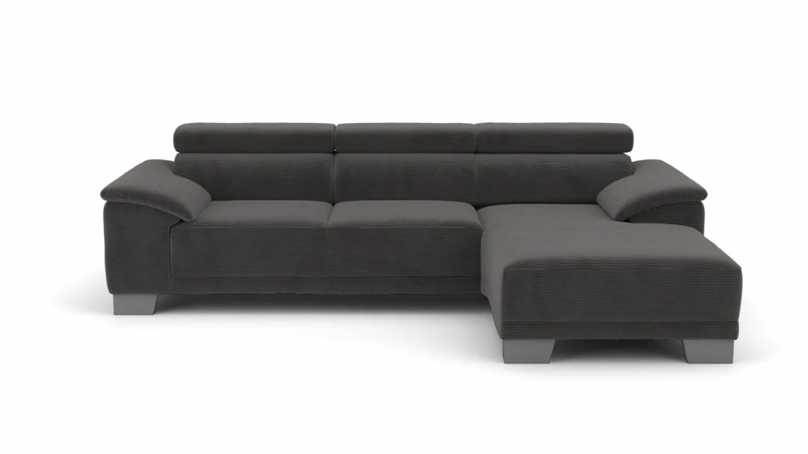 Lascondo Eckgarnitur grau^ Sofas & Couches
