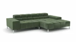 Sofas & Couches>Lascondo Eckgarnitur grün