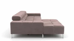 Sofas & Couches>Lascondo Eckgarnitur pinkrot