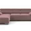 Sofas & Couches>Lascondo Eckgarnitur pinkrot