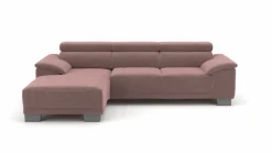 Sofas & Couches>Lascondo Eckgarnitur pinkrot