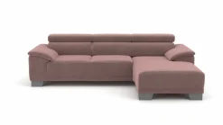 Sofas & Couches>Lascondo Eckgarnitur pinkrot