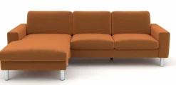 Lascondo Eckgarnitur rot^ Sofas & Couches