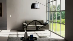Sofas & Couches>Lascondo 2-Sitzer-Sofa grau